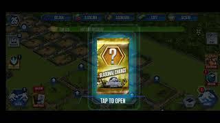 Opening 27 Seasonal Chance Packs! - Four Super Rares and One Legendary! - Jurassic World: The Game