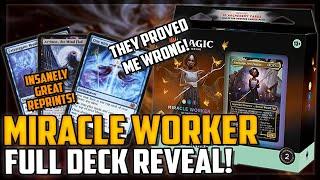 Miracle Worker Precon Reveal! New Cards, GREAT Reprints and I WAS WRONG!  - Magic: The Gathering