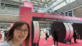 【LIVE】「JAPAN INTERNATIONAL AEROSPACE EXHIBITION 2024」（国際宇宙航空展）会場ゆるゆる散歩⭐️yumi yoshida【吉田由美ちゃんねる】