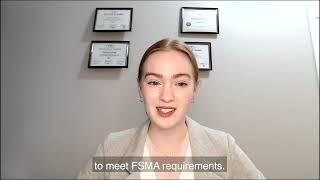 Foreign Supplier Verification Program (FSVP) Online Training