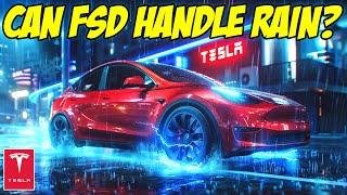 Can Tesla's Full Self Driving Handle Rain?