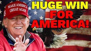 Trump SCORES Huge Win For America!