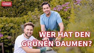 Michael Graber & Sven Epiney: «Wir jäten das Unkraut im Garten selbst»