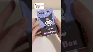 #kuromi blind box!#sanrio #hellokitty#blindbox#blindbag #papercraft#diy#craft#asmr#kawaii#shorts