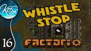 Whistle Stop Factorio Ep 16: REFUELING THE OUTPOSTS - Mod Spotlight, Let's Play, Gameplay