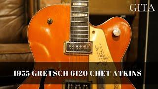 1955 Gretsch 6120 Chet Atkins In Orange - Guitars In The Attic