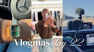 Vlogmas Day 22: New Camera Set Up, Solo Vacay Reveal and Give Away Winner! | Natalie Stringfield