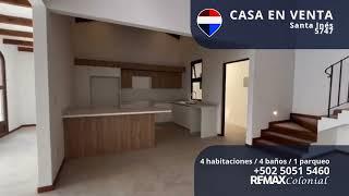5747 - BONITA CASA EN VENTA EN ANTIGUA GUATEMALA - MO