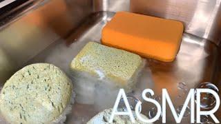  Paste Rinse | ASMR SPONGE SQUEEZING | 