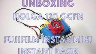 Unboxing | The Holga 120 GCFN + instant back | Analog Toy Camera | itsteodore