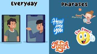 EVERYDAY PHRASES | Daily Conversation | Vocabulary for Kids | SuperMindz