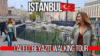 Turkey  Istanbul Walking Tour 2024 | Laleli, Beyazıt, Grand Bazaar & Fatih in 4K