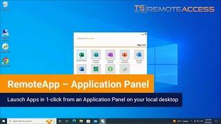 Deliver Business Application to Remote Devices with the RemoteApp - TSplus Remote Access