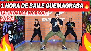 1 hora de Baile Quemagrasa  Rutina de Baile Fitness para Bajar de peso | Latin Dance Routine