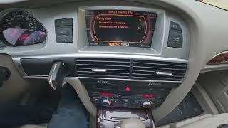 How to Delete Storaged Radio Station in AUDI A6 C6 ( 2004 – 2011 )