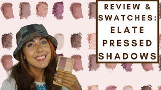 REVIEW & SWATCHES: ELATE COSMETICS PRESSED POWDER EYESHADOWS | Integrity Botanicals