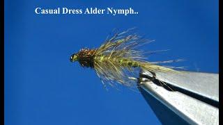 Tying the Casual Dress Alder Nymph by Davie McPhail