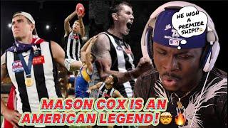 REACTING TO MASON COX'S 2023 AFL GRAND FINAL PERFORMANCE THIS GUY CONTINUES TO BEAT THE ODDS!