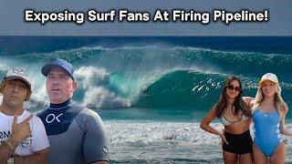 EXPOSING SURF FANS at the 2025 WSL PIPE PRO! (Firing Pipeline)