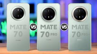 Huawei Mate 70 5G Vs Huawei Mate 70 Pro 5G Vs Huawei Mate 70 Pro+ 5G