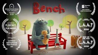 BENCH - STOP MOTION ANIMATED SHORT FILM #animation #waaber #bench