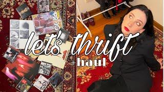 Come Thrift with Me ! huge vintage music and record haul !!!