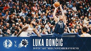 Luka Dončić (30 Points) Highlights vs. Suns | November 8, 2024