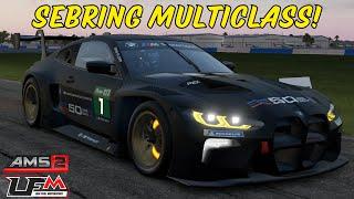 AMS2 LFM(SA) AT SEBRING IN THE BMW M4 GT3 - FULL RACE