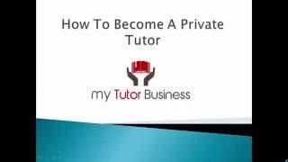 How To Become A Tutor - 8 Tips