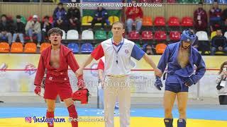 2021 Combat SAMBO KAZ UZB final 64 kg World CAP Moscow боевое самбо