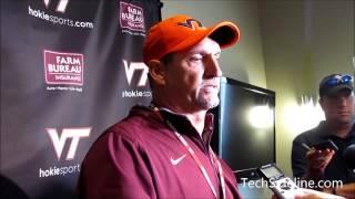 Virginia Tech Players and Coaches Discuss the Opening of Practice