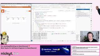 Co-working/Working on OpenSauced 
