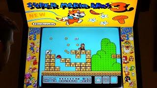 Super Mario Bros. 3 (PlayChoice-10) Arcade Cabinet MAME Gameplay w/ Hypermarquee