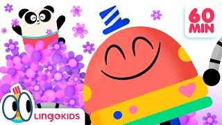 IF YOU’RE HAPPY AND YOU KNOW IT  60 minutes ON REPEAT  | Lingokids Songs