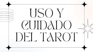 LIMPIEZA y USO del MAZO de TAROT - CURSO para principiantes