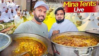 Hajj 2024 Started  Live Scenes from Mina - Hujjaj Karam Ke Liye Khana 