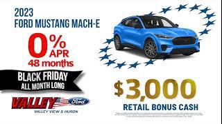  Black Friday Extravaganza at Valley Ford Truck! Exclusive 2023 F-150 & Mustang Mach-E Offers! 