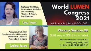 WLC2021 - Plenary speeches of  Elena Toader & Svetlana Rusnac