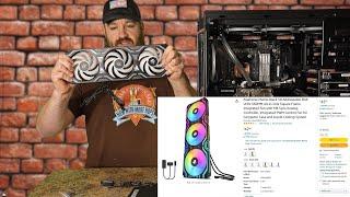 Asiahorse Matrix 360mm Fan Unboxing Install and Review