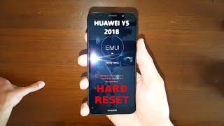 Huawei Y5 2018 DRA-LX2 DUA-LX2 DRA-L01 DUA-L21 | Hard Reset (Android 8.1 Oreo EMUI 8)