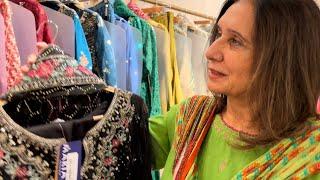 ASMA VISITS KHAADI/ LULUSAR/RANGJA/ETHENIC/ CHNYRE/MARIA B