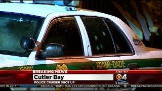 Police Cruiser Shot Up Overnight In Cutler Bay