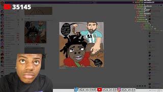 iShowSpeed Reacts To The Craziest Fan Art Ever 