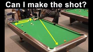 Can I make the shot? Efren Reyes 9ball Kick Shot, Day 3