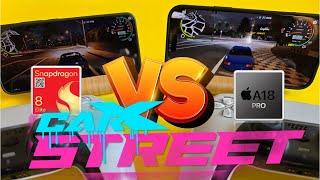 Xiaomi 15 vs Apple iPhone 16 Pro Max Car X Street Battle - 8 Elite vs A18 Pro - Oh Boy!