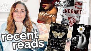 recent romance reads // one with high anticipation, a beta, and some unexpected outcomes