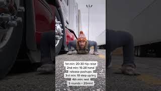 Trucker Workout 20min EMOM Just need a step!