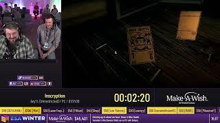 Inscryption [Any% (Unrestricted)] by Bersekrer - #ESAWinter24