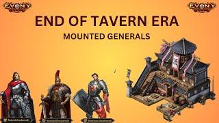 EVONY- DO NOT USE TAVERN GENERALS (MOUNTED)