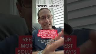 Refinance is the way out from crisis